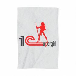 Полотенце с принтом 1Cupergirl - PrintSalon