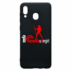 Чехол для Samsung A30 1Cupergirl - PrintSalon