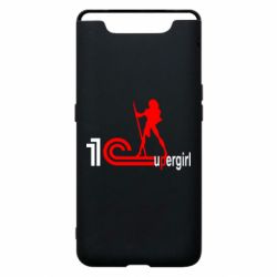 Чехол для Samsung A80 1Cupergirl - PrintSalon