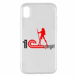 Чехол для iPhone X/Xs 1Cupergirl - PrintSalon