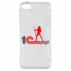 Чехол для iPhone5/5S/SE 1Cupergirl - PrintSalon