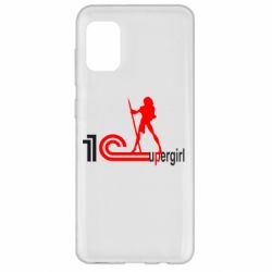 Чехол для Samsung A31 1Cupergirl - PrintSalon