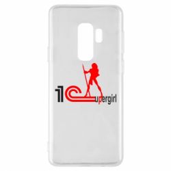 Чехол для Samsung S9+ 1Cupergirl - PrintSalon