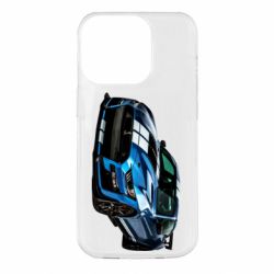 Чехол для iPhone 14 Pro 2020 Ford Mustang Shelby GT500 - PrintSalon