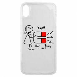 Чехол для iPhone Xs Max 2302Our love story2 - PrintSalon