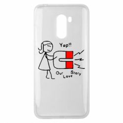 Чехол для Xiaomi Pocophone F1 2302Our love story2 - PrintSalon