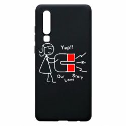 Чехол для Huawei P30 2302Our love story2 - PrintSalon