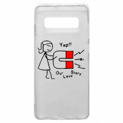 Чехол для Samsung S10+ 2302Our love story2 - PrintSalon