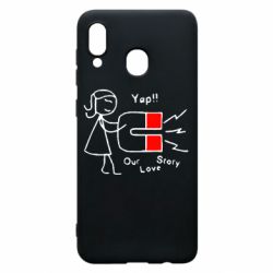 Чехол для Samsung A30 2302Our love story2 - PrintSalon