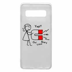 Чехол для Samsung S10 2302Our love story2 - PrintSalon