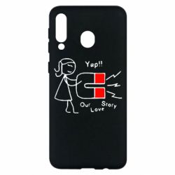Чехол для Samsung M30 2302Our love story2 - PrintSalon
