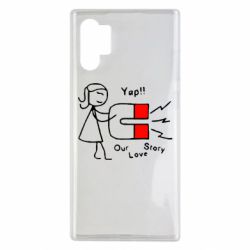 Чехол для Samsung Note 10 Plus 2302Our love story2 - PrintSalon