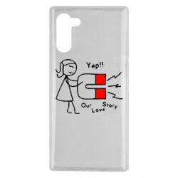 Чехол для Samsung Note 10 2302Our love story2 - PrintSalon