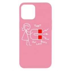 Чехол для iPhone 12 Pro Max 2302Our love story2 - PrintSalon
