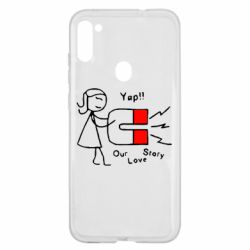Чехол для Samsung A11/M11 2302Our love story2 - PrintSalon