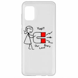 Чехол для Samsung A31 2302Our love story2 - PrintSalon