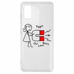 Чехол для Samsung A41 2302Our love story2 - PrintSalon