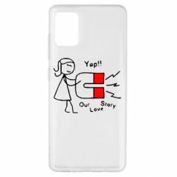 Чехол для Samsung A51 2302Our love story2 - PrintSalon