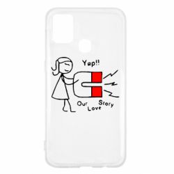 Чехол для Samsung M31 2302Our love story2 - PrintSalon