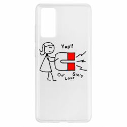 Чехол для Samsung S20 FE 2302Our love story2