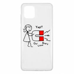 Чехол для Samsung Note 10 Lite 2302Our love story2 - PrintSalon