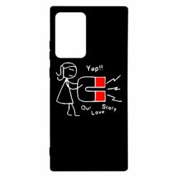 Чехол для Samsung Note 20 Ultra 2302Our love story2 - PrintSalon