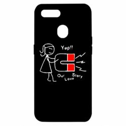 Чехол для Oppo A5s/A12 2302Our love story2 - PrintSalon