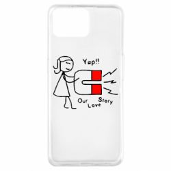 Чехол для Oppo A73 2302Our love story2 - PrintSalon