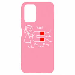Чехол для Xiaomi Redmi Note 10 2302Our love story2 - PrintSalon