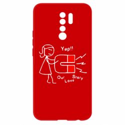 Чехол для Xiaomi Redmi 9 2302Our love story2 - PrintSalon