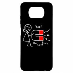 Чехол для Xiaomi Poco X3 2302Our love story2