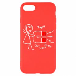 Чехол для iPhone SE 2022 2302Our love story2 - PrintSalon
