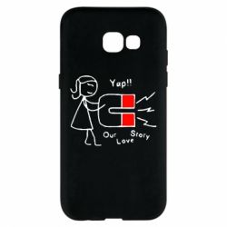 Чехол для Samsung A5 2017 2302Our love story2 - PrintSalon