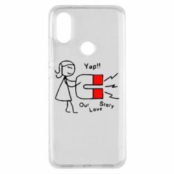 Чехол для Xiaomi Mi A2 2302Our love story2 - PrintSalon