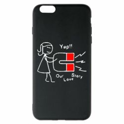 Чехол для iPhone 6 Plus/6S Plus 2302Our love story2