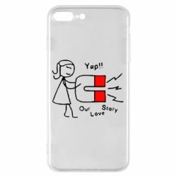 Чехол для iPhone 8 Plus 2302Our love story2 - PrintSalon