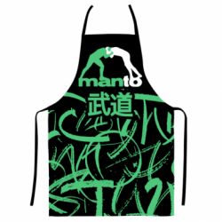 Фартух з 3D принтом Monto: Peaceful violence society - PrintSalon