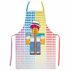 Фартук с 3D принтом 3D Roblox Rainbow - PrintSalon