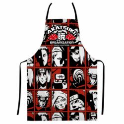 Фартух з 3D принтом Akatsuki Organization - PrintSalon