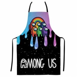 Фартук с 3D принтом Among Us art paints - PrintSalon