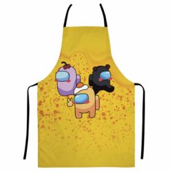Фартух з 3D принтом Among us drips - PrintSalon