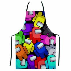 Фартук с 3D принтом Among us multicolored - PrintSalon