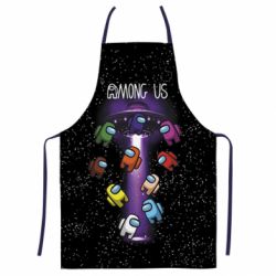 Фартух з 3D принтом Among Us UFO - PrintSalon