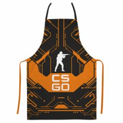 Фартух з 3D принтом CS GO Chip Texture - PrintSalon