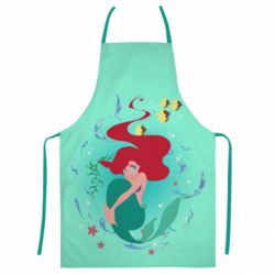 Фартух з 3D принтом Cute and shy Ariel - PrintSalon