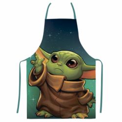 Фартух з 3D принтом Cute Baby Yoda - PrintSalon