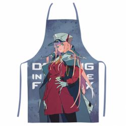 Фартук с 3D принтом DITF Zero Two Art - PrintSalon