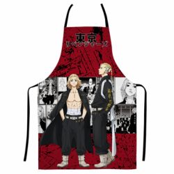 Фартух з 3D принтом Draken And Mikey Tokyo Revengers - PrintSalon