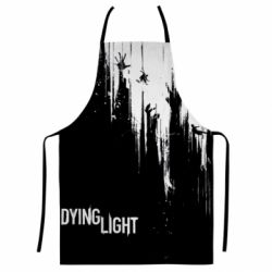 Фартук с 3D принтом Dying Light, black and white - PrintSalon