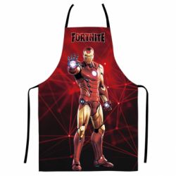 Фартук с 3D принтом Iron Man Fortnite - PrintSalon